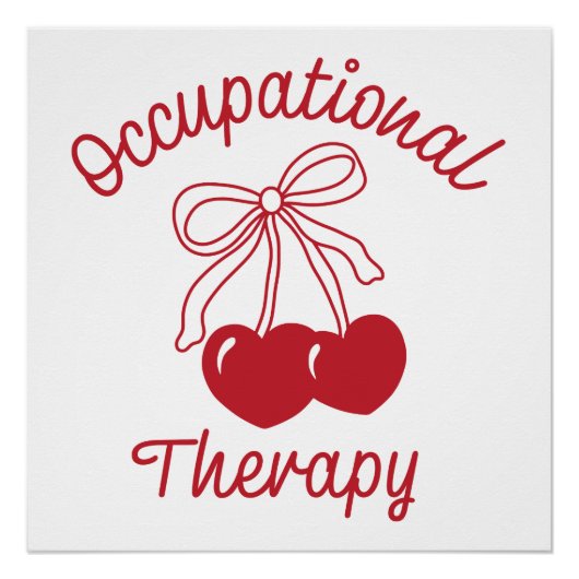 Occupational Therapy COTA Therapist ポスター (正面)