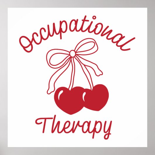 Occupational Therapy COTA Therapist ポスター (正面)