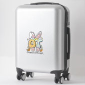 Occupational Therapy Easter Bunny OT OTA Spring Ot シール (スーツケース)