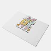 Occupational Therapy Easter Bunny OT OTA Spring Ot ドアマット (アングル)