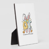 Occupational Therapy Easter Bunny OT OTA Spring Ot フォトプラーク (側面)