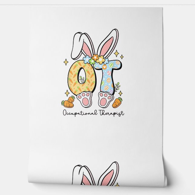 Occupational Therapy Easter Bunny OT OTA Spring Ot 壁紙 (ほどく)