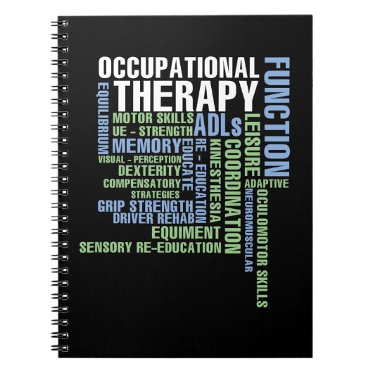 Occupational Therapy for OT Month ノートブック (正面)