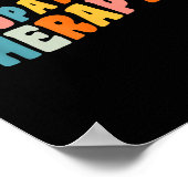 Occupational Therapy Groovy Occupational Therast O ポスター (角)