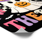 Occupational Therapy Halloween Ot Retro Ghost Ot H ポスター (角)
