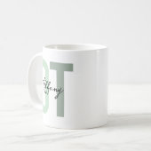 Occupational Therapy Mug • Custom OT Coffee Mug •  コーヒーマグカップ (正面左)