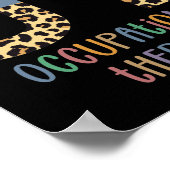 Occupational Therapy OT Cheetah Future OT Gifts ポスター (角)