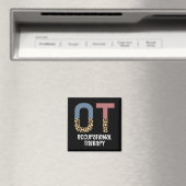 Occupational Therapy OT Cheetah Future OT Gifts マグネット (インサイチュ (食洗機))