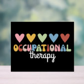 Occupational Therapy OT Professional アクリルサイン (ニュートラル)
