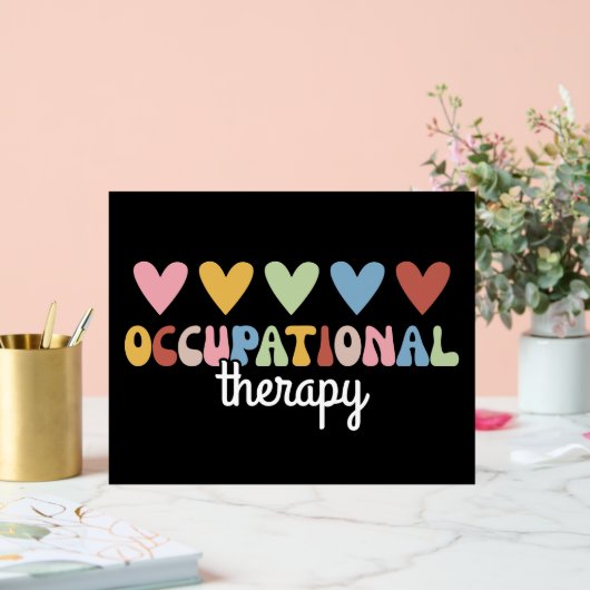 Occupational Therapy OT Professional アクリルサイン (ウェディング)