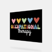 Occupational Therapy OT Professional アクリルサイン (傾斜)