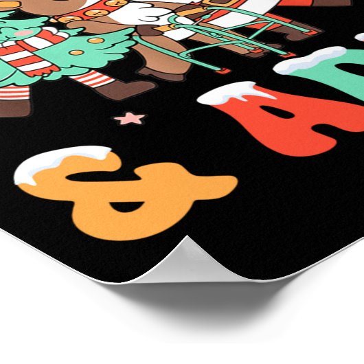 Occupational Therapy Xmas Reindeer Santa Adls New  ポスター (角)