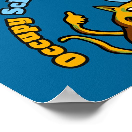 Occupy Schrodinger's Lab ポスター (角)