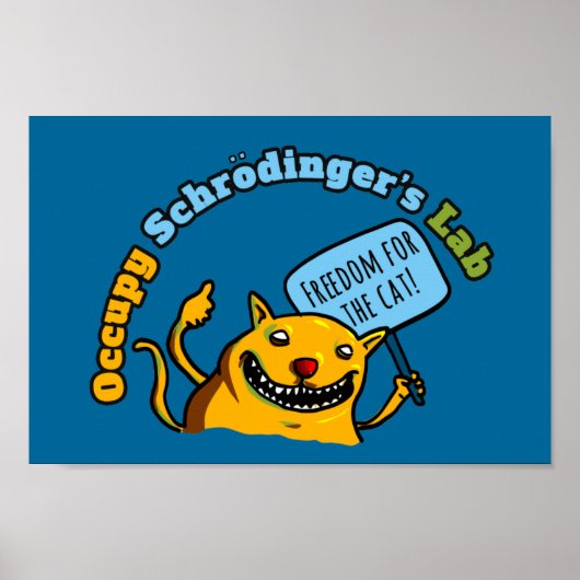 Occupy Schrodinger's Lab ポスター (正面)