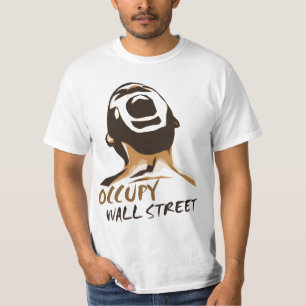 Occupy wall streetのワイシャツ tシャツ