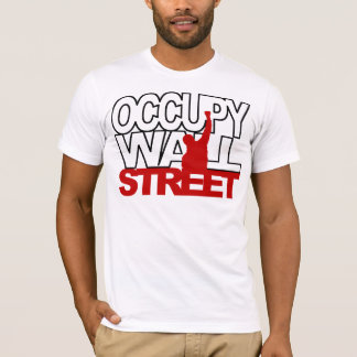 OCCUPY WALL STREETの赤 Tシャツ