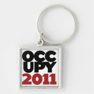 Occupy wall street2011 キーホルダー