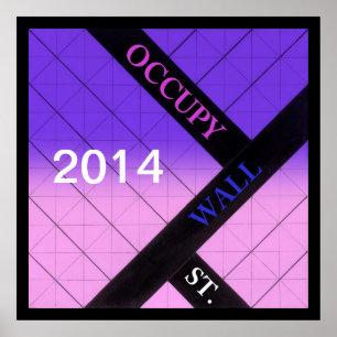 occupy wall street2014 ポスター