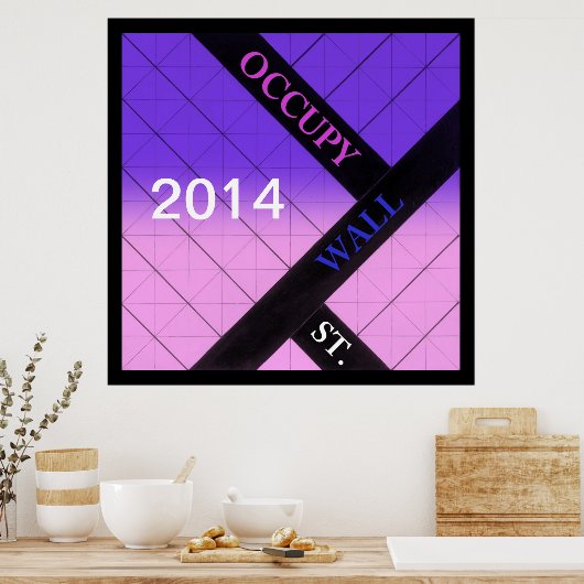 occupy wall street2014 ポスター (キッチン)