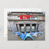 Occupy wall street ポストカード (正面/裏面)