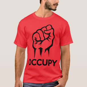 Occupy wall street -私達は99%才です tシャツ