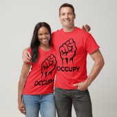 Occupy wall street -私達は99%才です tシャツ (ユニセックス)