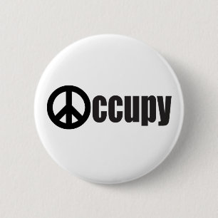 Occupy wall street 缶バッジ