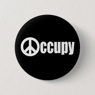 Occupy wall street 缶バッジ