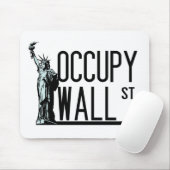 Occupy wall street -自由の女神 マウスパッド (マウス)