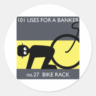 occupy wall street – 自転車を持って! ラウンドシール