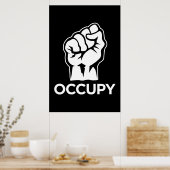 Occupy wall street- 99%だ ポスター (キッチン)