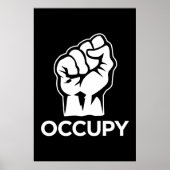 Occupy wall street- 99%だ ポスター (正面)