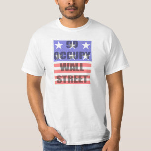 occupy wall street tシャツ