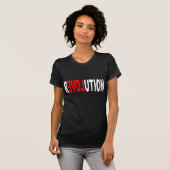 Occupy wall street tシャツ (正面フル)