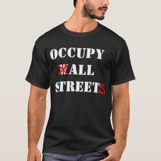 Occupy wall street tシャツ