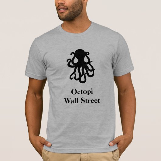 Occupy wall street tシャツ (正面)