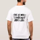occupy wall street tシャツ (裏面)