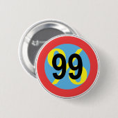 "occupy Wall Street we are the 99 percent" 缶バッジ (正面&裏面)