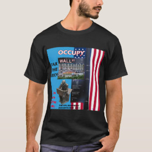 Occupy wall street - Zuccotti公園2011年 Tシャツ