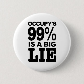 occupy's 99%は大きいうそです 缶バッジ