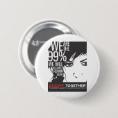 OccupyTogether_poster01 缶バッジ (正面&裏面)
