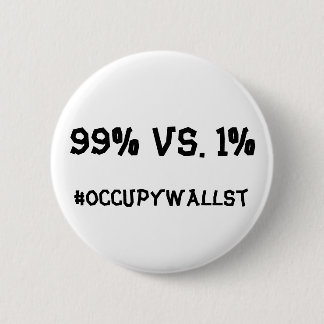 #OCCUPYWALLST 缶バッジ