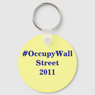 #OccupyWallStreetのkeychain キーホルダー