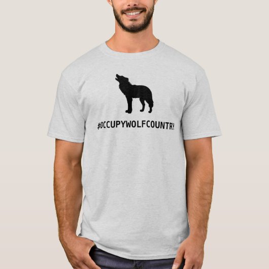 #OCCUPYWOLFCOUNTRY Tシャツ (正面)