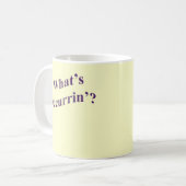 Occurrin'?はである何 コーヒーマグカップ (正面左)