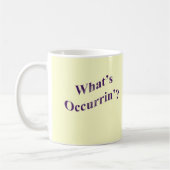 Occurrin'?はである何 コーヒーマグカップ (左)