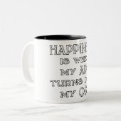 OCDに加えて下さい ツートーンマグカップ (正面左)