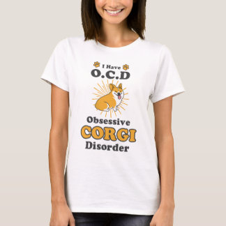 OCDのコーギーのワイシャツ Tシャツ