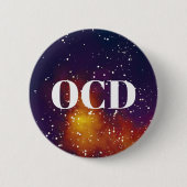 OCDカスタマイズ可能な銀河系ID 缶バッジ (正面)