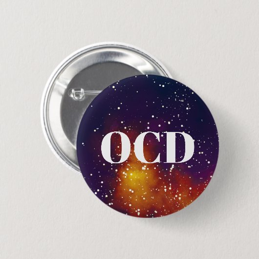 OCDカスタマイズ可能な銀河系ID 缶バッジ (正面&裏面)